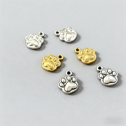 Adorable Alloy Cat Paw Print D - Shopdayla Wholesale - #1698