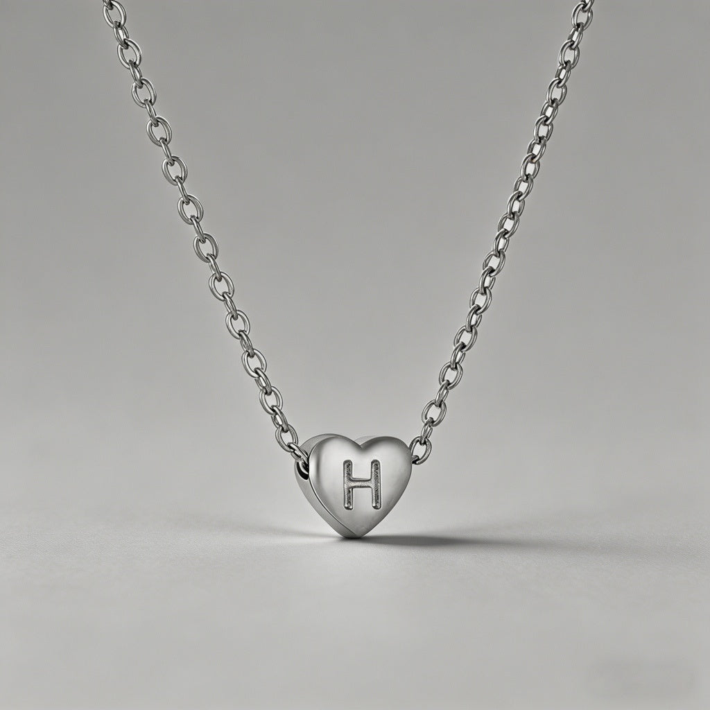 Personalized 3D Heart Initial - Shopdayla Wholesale - #2946