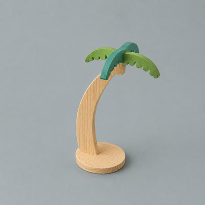 Wooden Coconut‑Tree‑Shaped Ban - Shopdayla Wholesale - #7202
