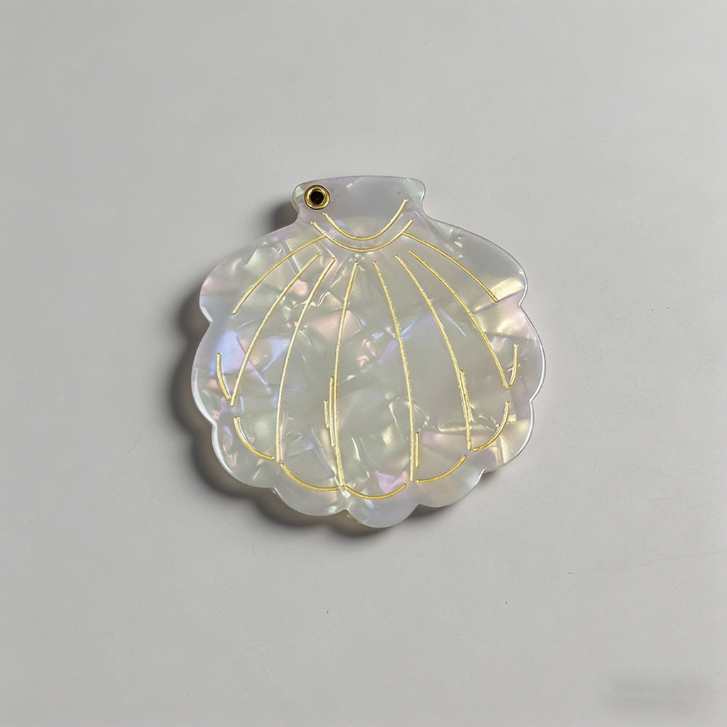 Acetate Oval Hair Comb - Shopdayla Wholesale - #7778