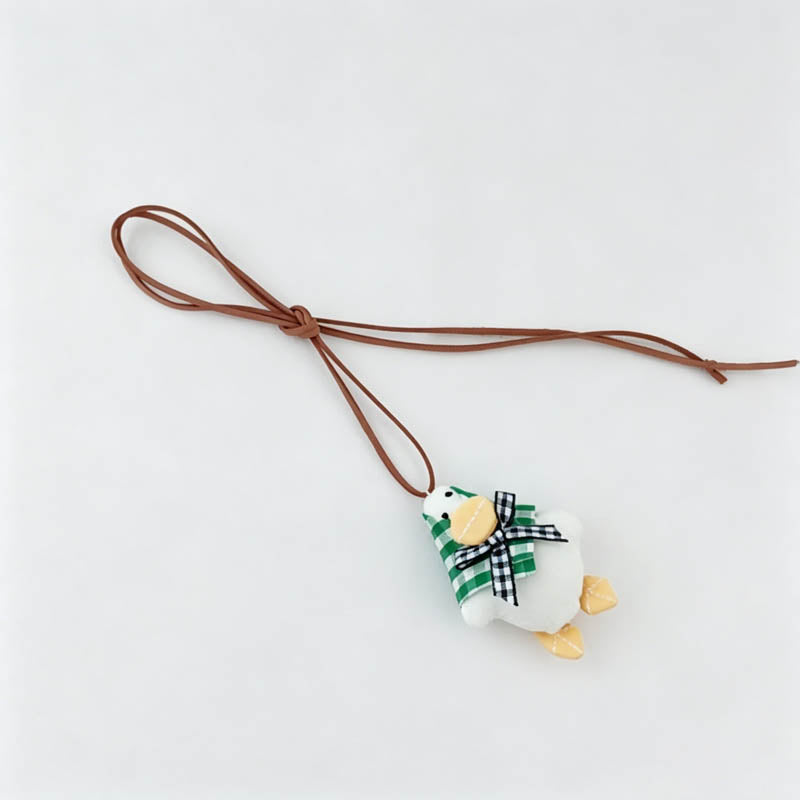 Cartoon Fabric Pendant Necklac - Shopdayla Wholesale - #7586