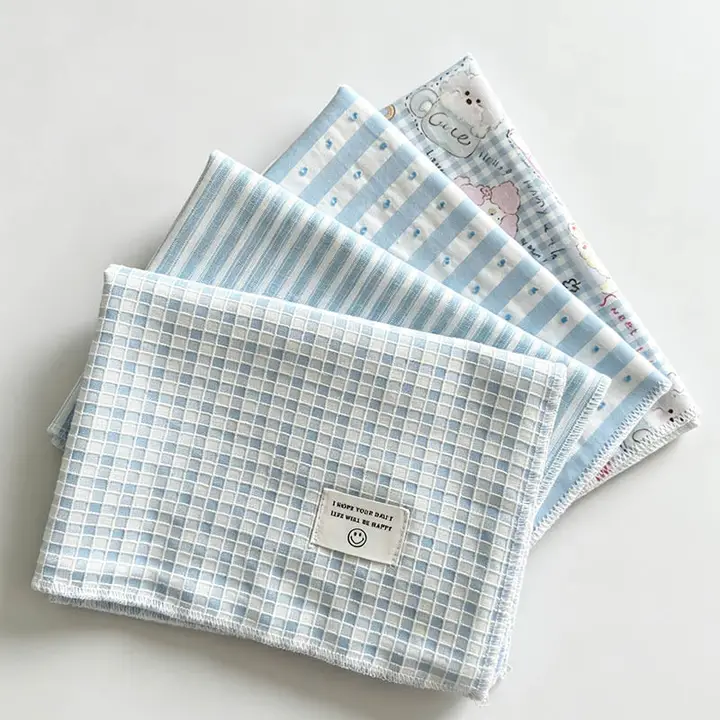 Blue Stripe Plaid Cartoon Plac - Shopdayla Wholesale - #6946
