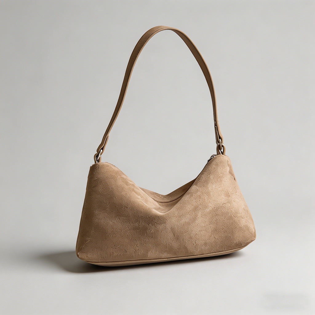 Vintage Suede Shoulder Bag - Shopdayla Wholesale - #2514