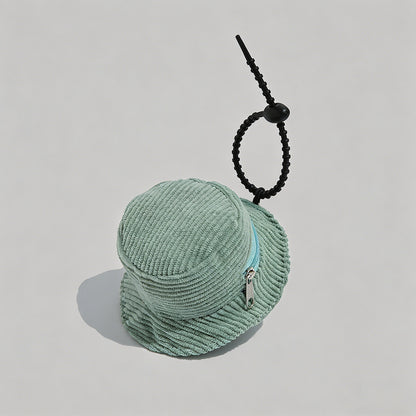 Corduroy Bucket Hat Shaped Min - Shopdayla Wholesale - #7346