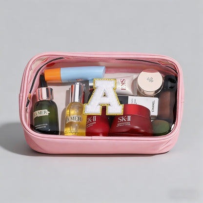 Clear Initial Travel Case - Shopdayla Wholesale - #0626