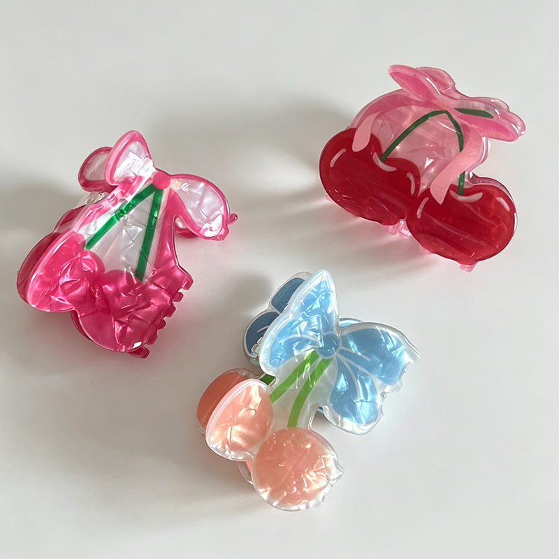 Fresh Sweet Cherry Fruit Hair - Shopdayla Wholesale - #4466
