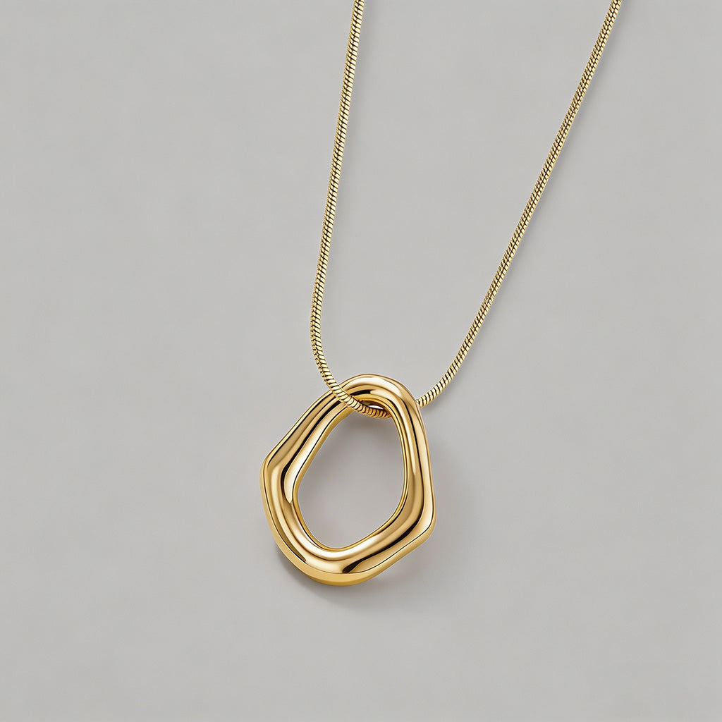 Irregular Open Geometric Snake - Shopdayla Wholesale - #4738