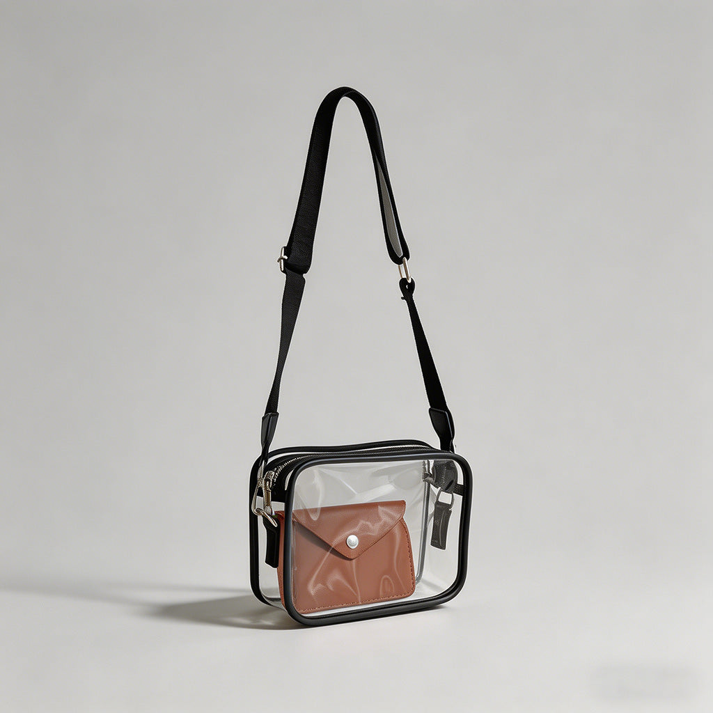 Clear Wristlet Crossbody Bag - Shopdayla Wholesale - #3154