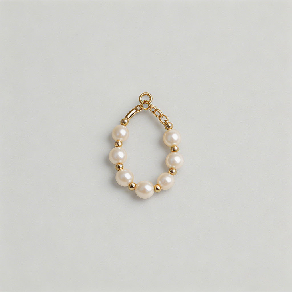 Dainty Pearl Hoop Earrings - Shopdayla Wholesale - #4674
