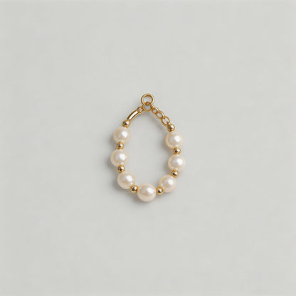 Dainty Pearl Hoop Earrings - Shopdayla Wholesale - #4674
