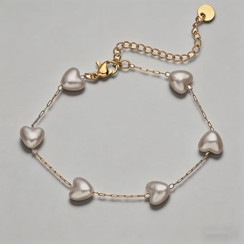 Baroque Pearl Dainty Gold Brac - Shopdayla Wholesale - #1106