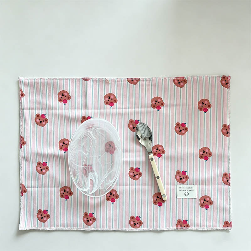 Pink Floral Pattern Double Lay - Shopdayla Wholesale - #9154