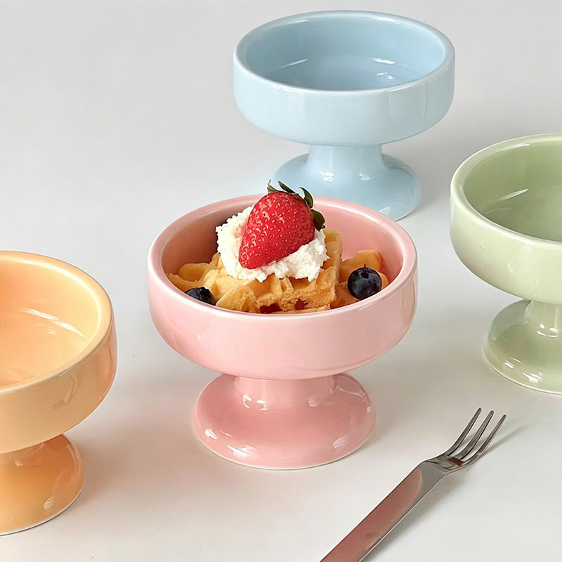 Macaron Ceramic Dessert Cup - Shopdayla Wholesale - #0114