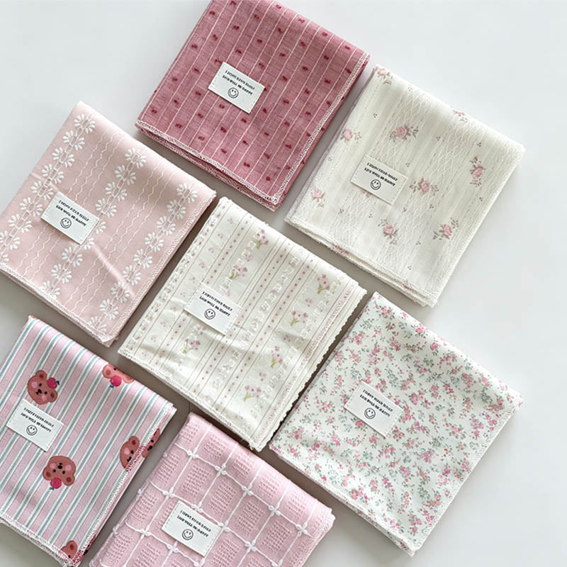 Pink Floral Pattern Double Lay - Shopdayla Wholesale - #9778