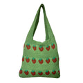 Strawberry Pattern Knitted Tot - Shopdayla Wholesale - #6578