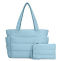 Quilted Puffer Tote Bag - Shopdayla Wholesale - #7122