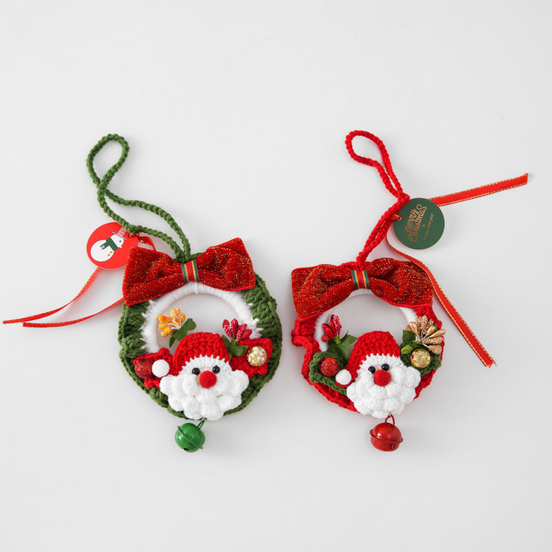 Santa Wreath Hanger Charm