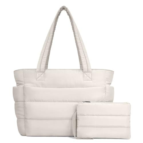 Quilted Puffer Tote Bag - Shopdayla Wholesale - #9890
