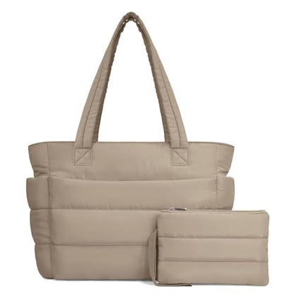 Quilted Puffer Tote Bag - Shopdayla Wholesale - #2658