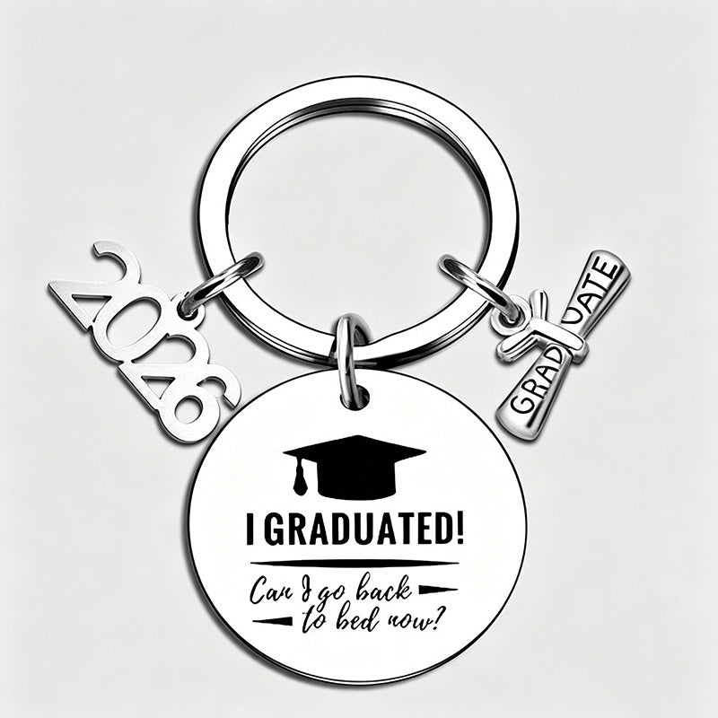 2026 Graduation Commemorative Keychain