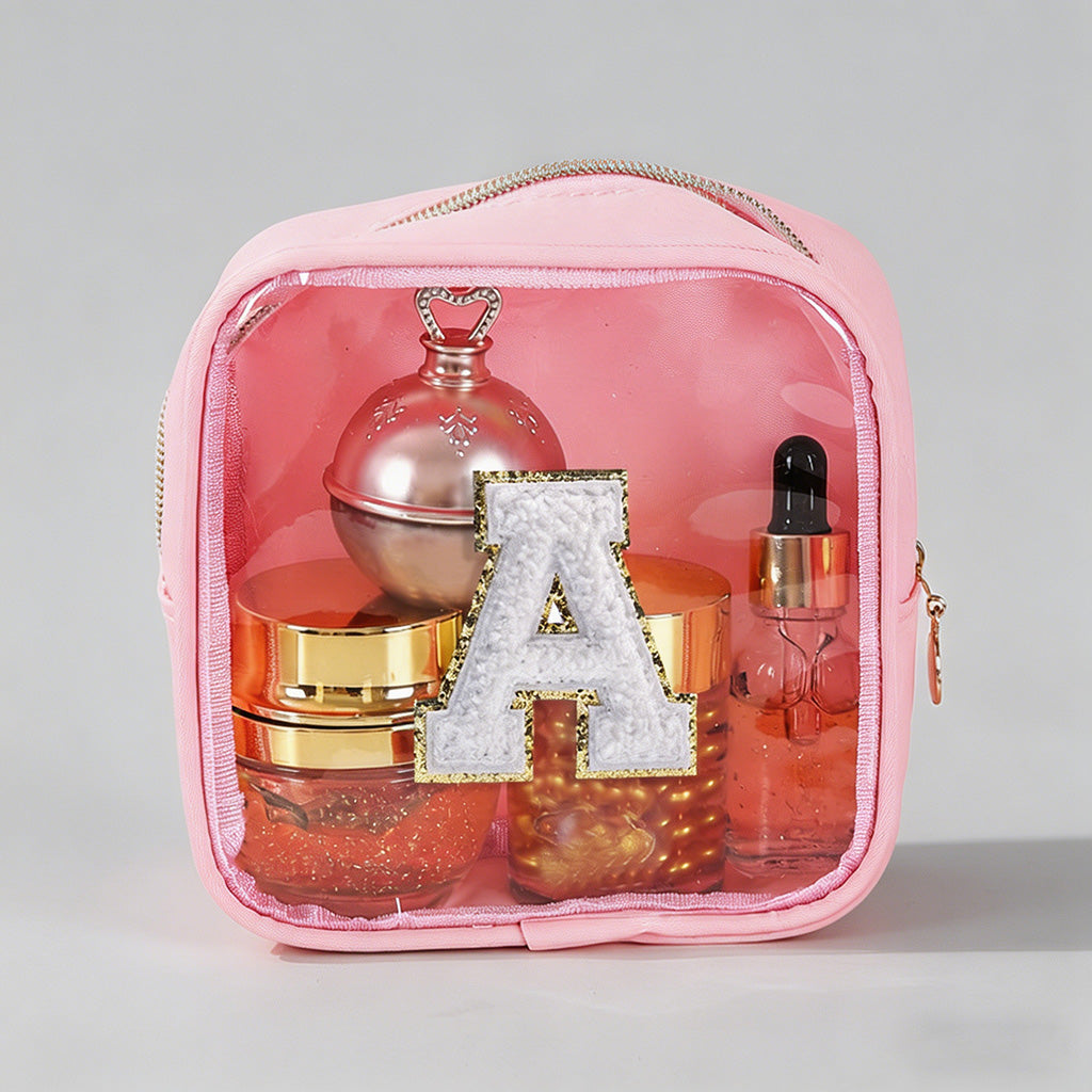 Square Clear Initial Travel Ca - Shopdayla Wholesale - #7778