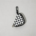Checkered Triangle Coin Pouch - Shopdayla Wholesale - #9298