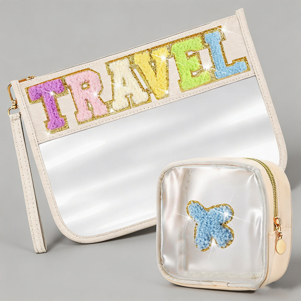 Clear Pouch Set - Shopdayla Wholesale - #1666