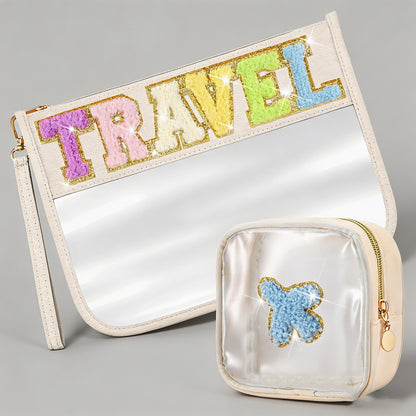 Clear Pouch Set - Shopdayla Wholesale - #1666