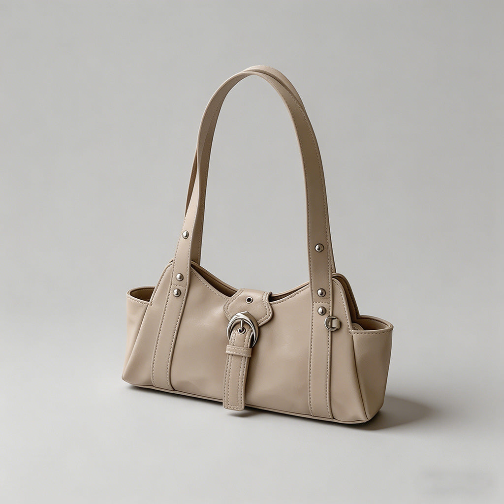 Vintage Waxed Leather Baguette - Shopdayla Wholesale - #2386