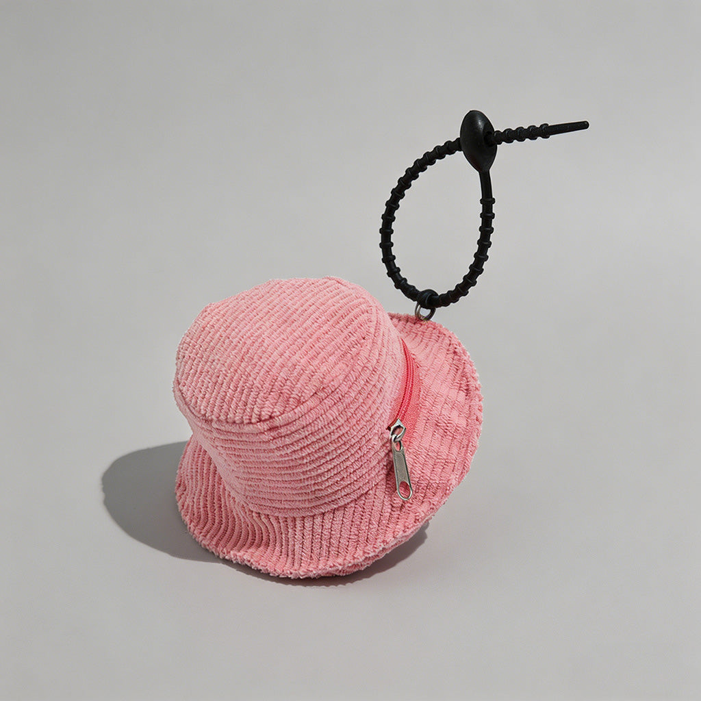 Corduroy Bucket Hat Shaped Min - Shopdayla Wholesale - #0114