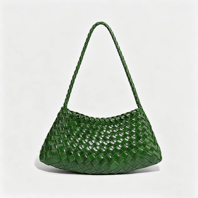 Hand‑Woven Drawstring Hobo Und - Shopdayla Wholesale - #2546