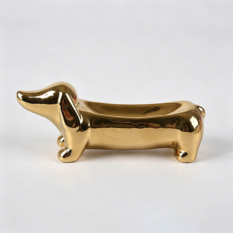 Dachshund‑Shaped Ceramic Jewel - Shopdayla Wholesale - #2530