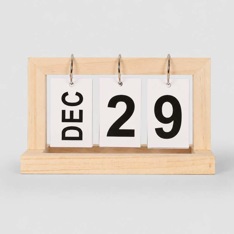 Minimalist Wooden Perpetual De - Shopdayla Wholesale - #5170