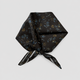 Coffee Clustered Floral / One Size