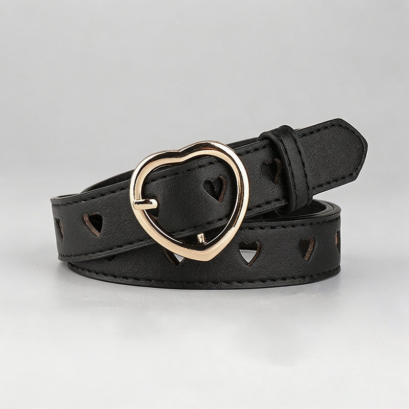 Heart-Shaped Buckle Hollow-Out - Shopdayla Wholesale - #6178