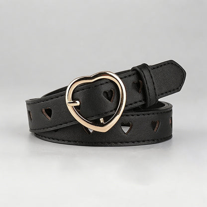 Heart-Shaped Buckle Hollow-Out - Shopdayla Wholesale - #6178