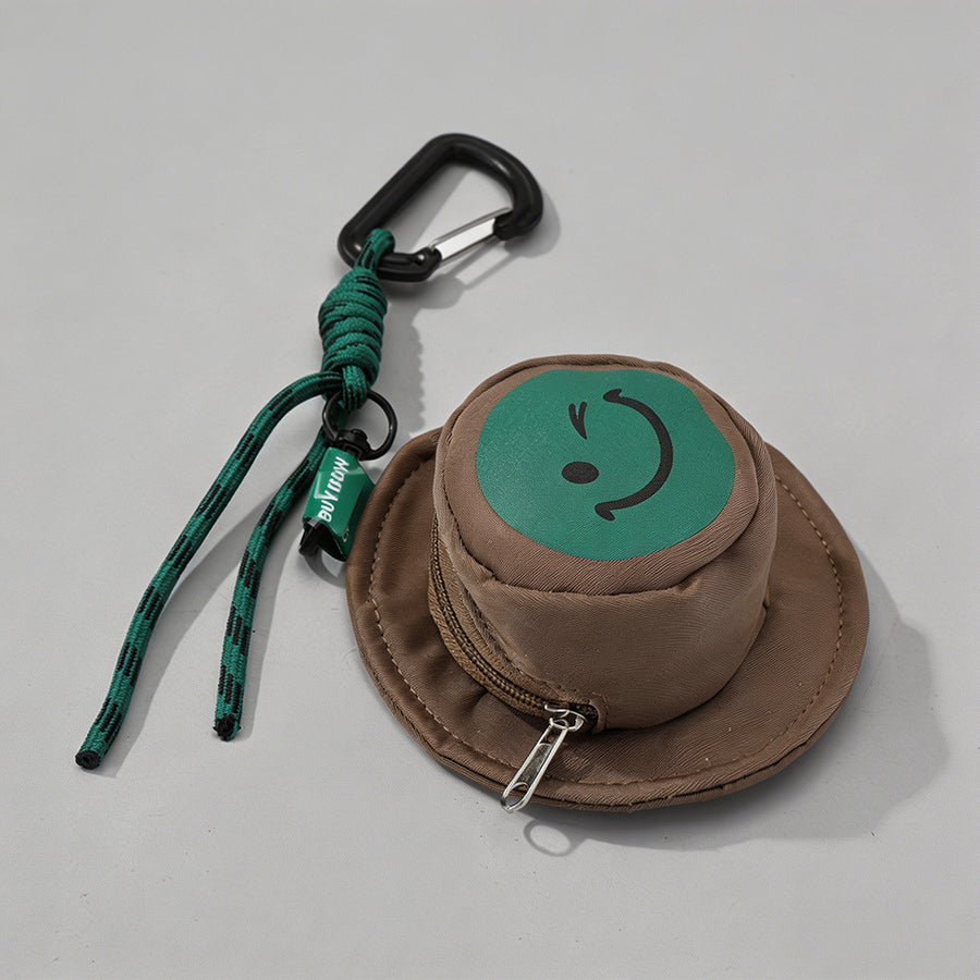 Smiley Bucket Hat Shaped Mini - Shopdayla Wholesale - #8050