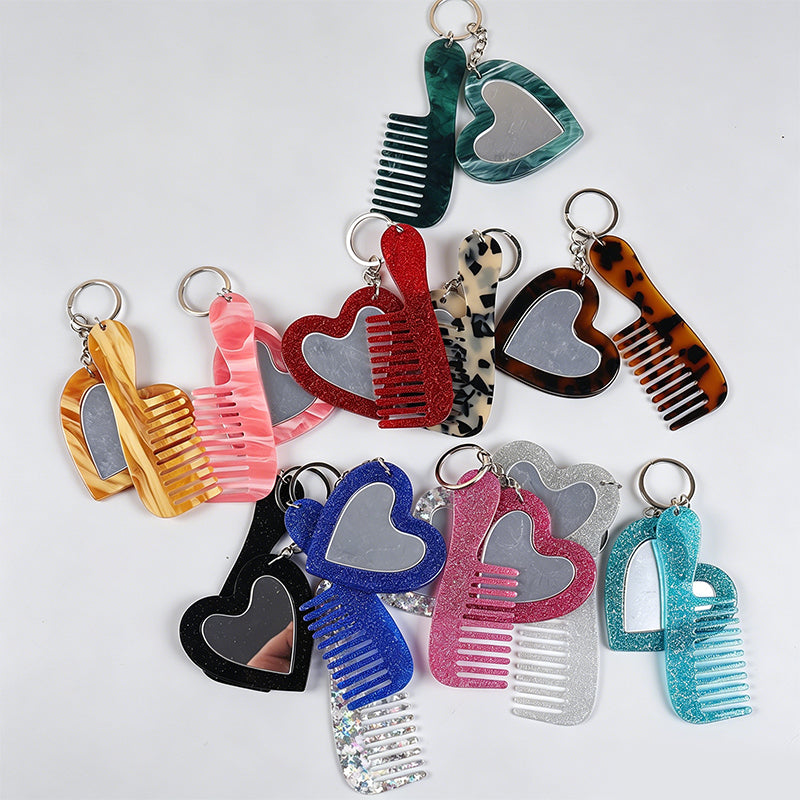 Vintage Glitter Heart‑Shaped A - Shopdayla Wholesale - #8178