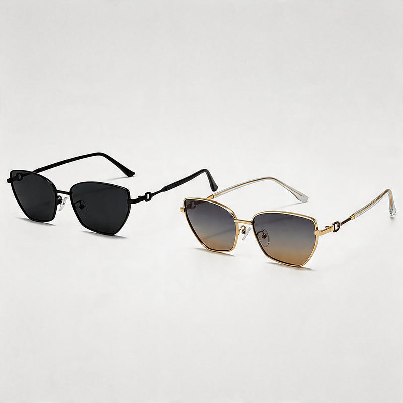 Retro Small Frame Metal Sungla - Shopdayla Wholesale - #0034