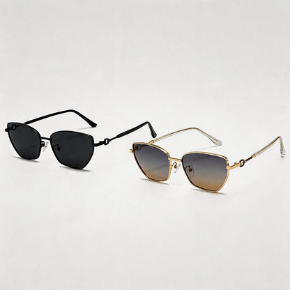Retro Small Frame Metal Sungla - Shopdayla Wholesale - #0034