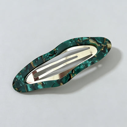 Acetate Oval BB Hair Clip