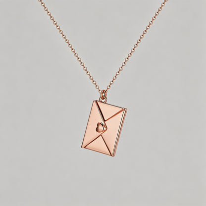 Love You Envelope Locket Penda - Shopdayla Wholesale - #3970