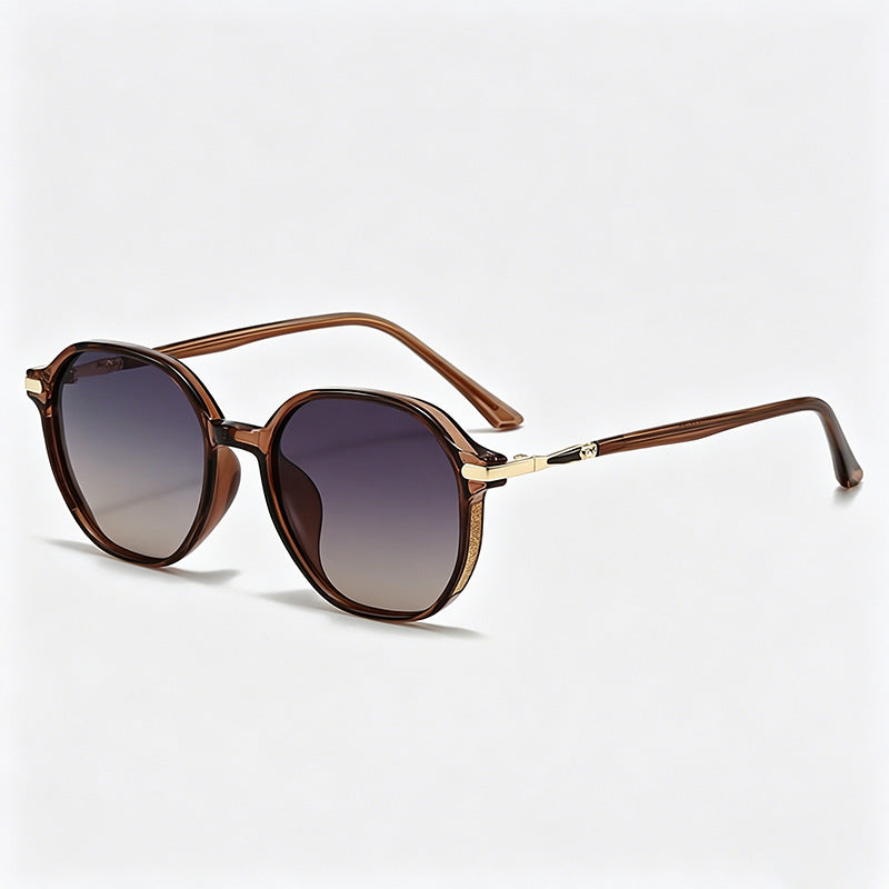 Retro-Inspired Polarized Sungl - Shopdayla Wholesale - #3714
