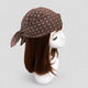 Brown with Polka Dot Flowers / One Size