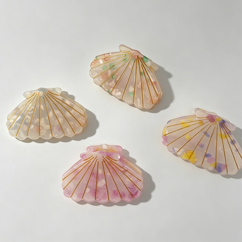 Elegant Golden Thread Shell Pa - Shopdayla Wholesale - #6866