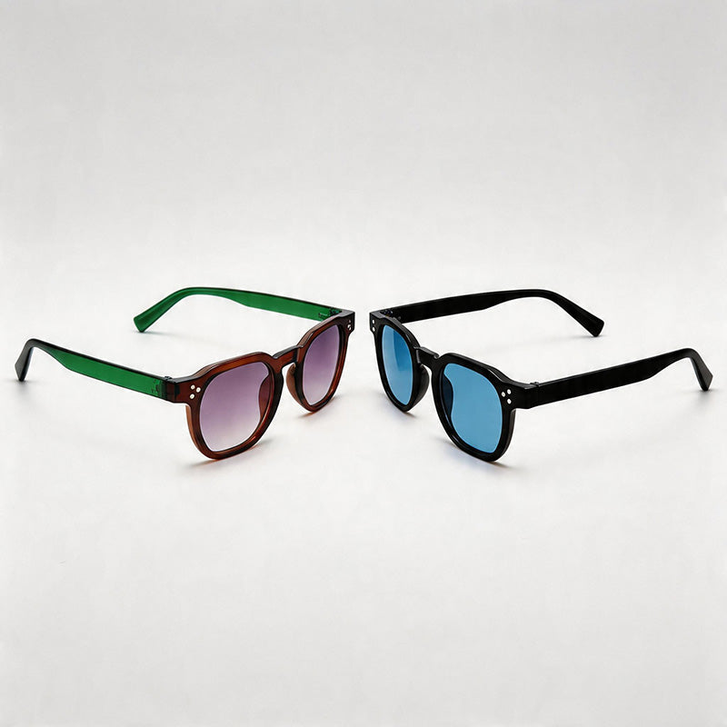 Retro Polygon Small-Frame Sung - Shopdayla Wholesale - #5250