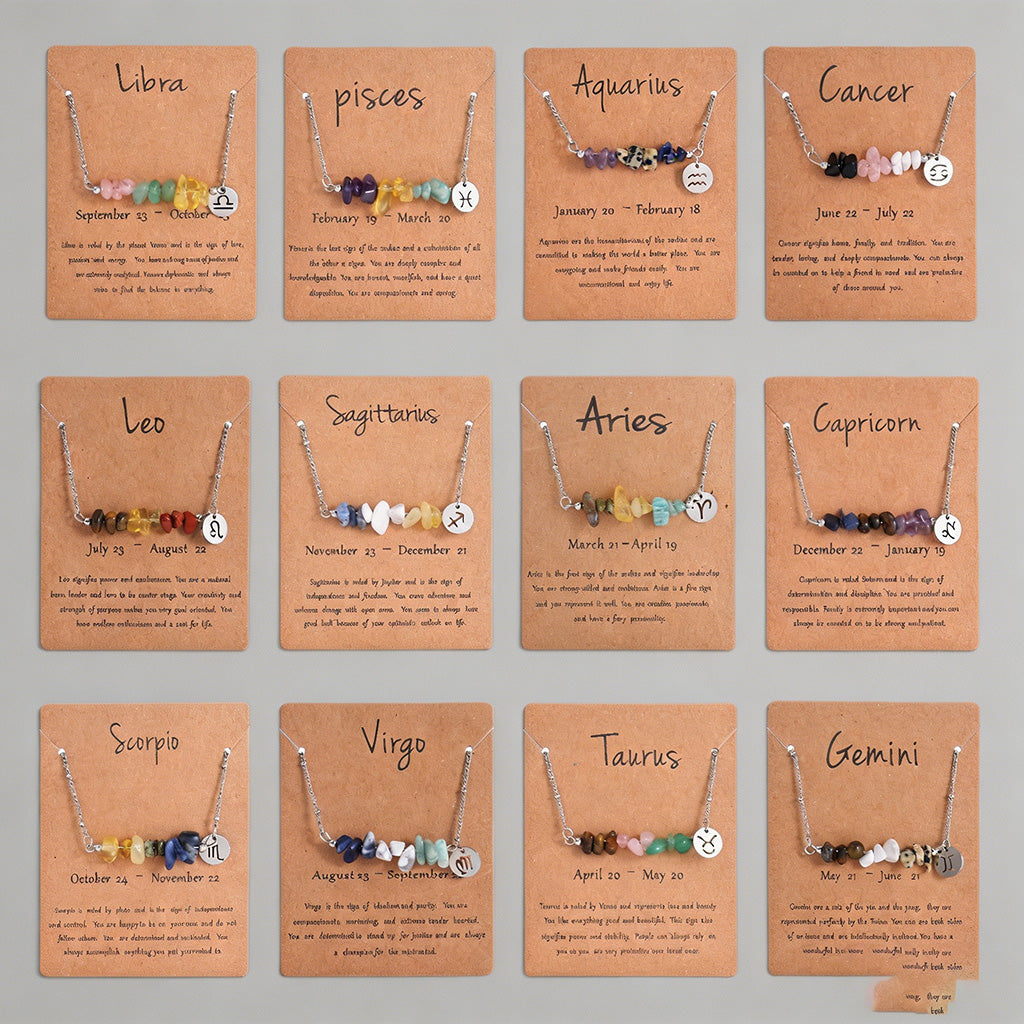 Curated 12 Zodiac Signs Natura - Shopdayla Wholesale - #6418