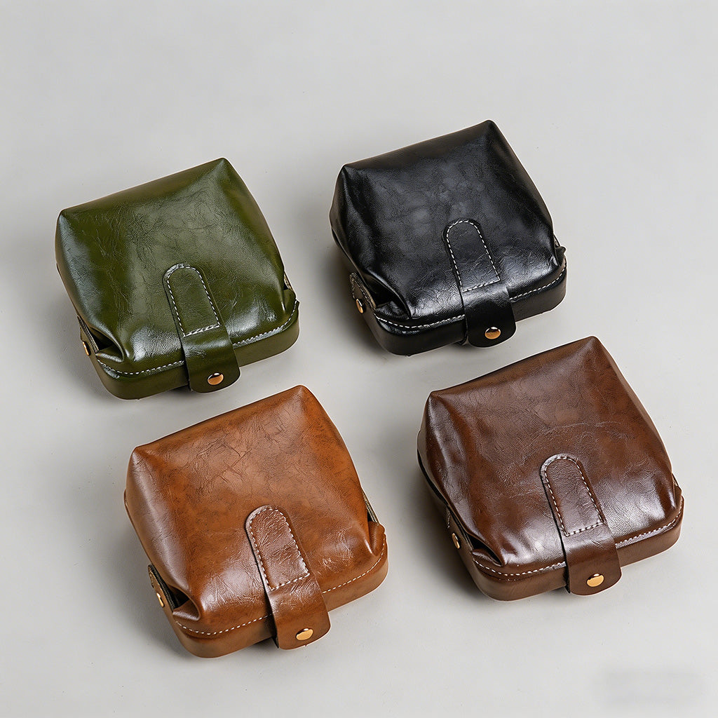 Vintage Small PU Leather Handh - Shopdayla Wholesale - #5186