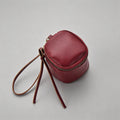 Mini Leather Cylinder Pouch - Shopdayla Wholesale - #1074