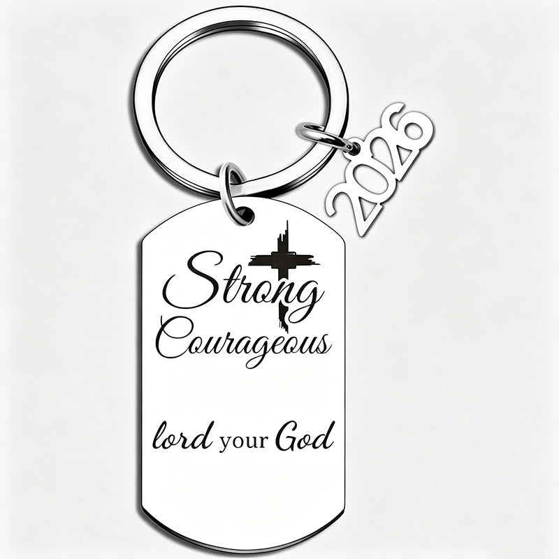 2026 Graduation Stainless Steel Laser Engraved Keychain